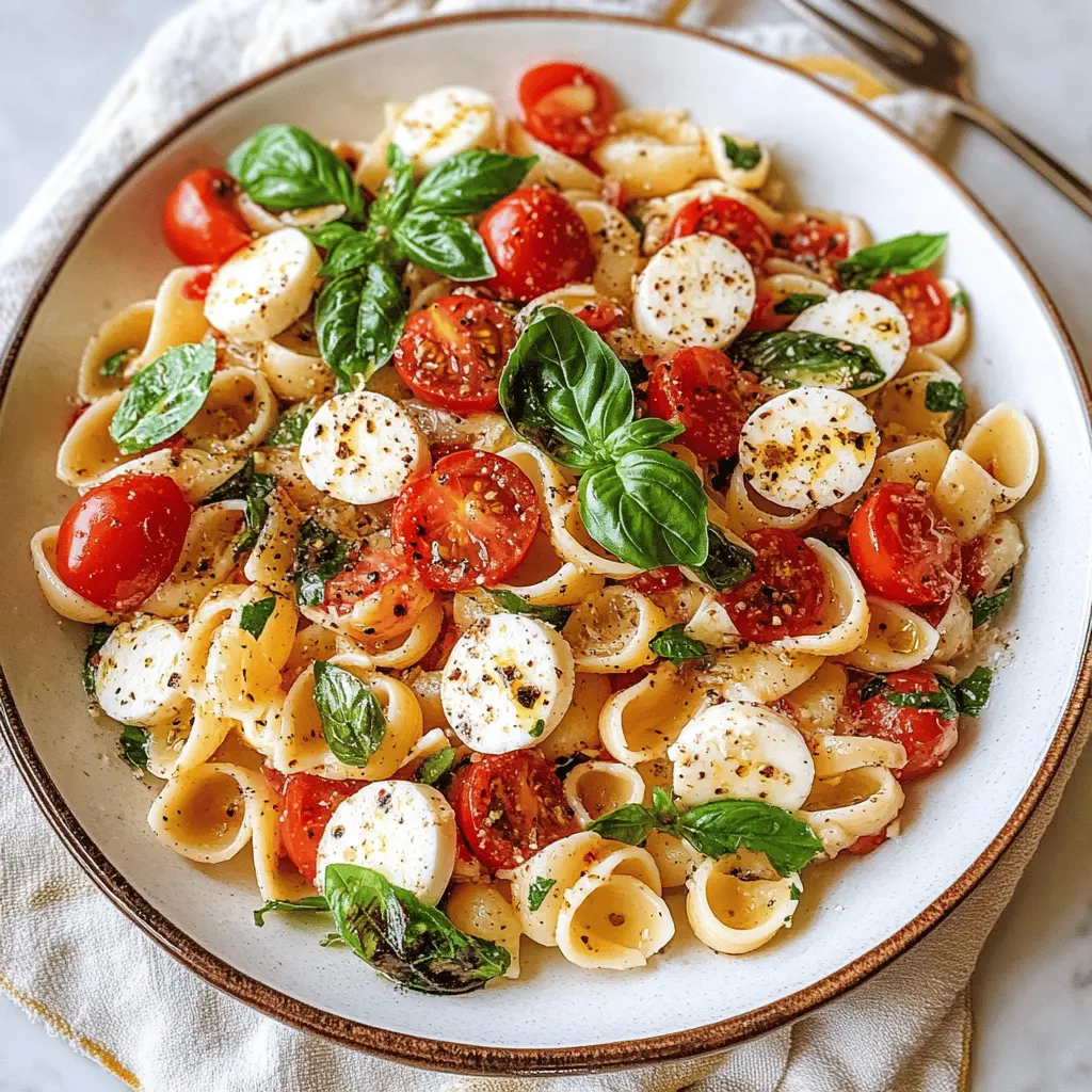 This Caprese Pasta Salad is a refreshing twist on a classic favorite! Bursting with ripe tomatoes, creamy mozzarella, and fresh basil, every bite offers a delightful mix of flavors. Perfect for potlucks, picnics, or a simple weeknight dinner. Save this recipe for a quick and easy dish that everyone will love! 🍅🧀🌿