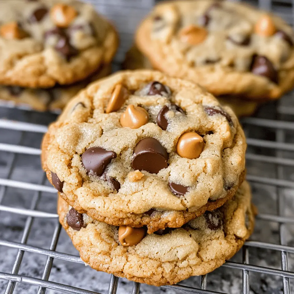 Bake the best ever butterscotch chocolate chip cookies that are chewy on the inside and crispy on the edges! This delightful blend of buttery sweetness and rich chocolate will leave everyone wanting more. Perfect for gatherings, movie nights, or as a special treat. Save this recipe for your next baking adventure! 🍪✨