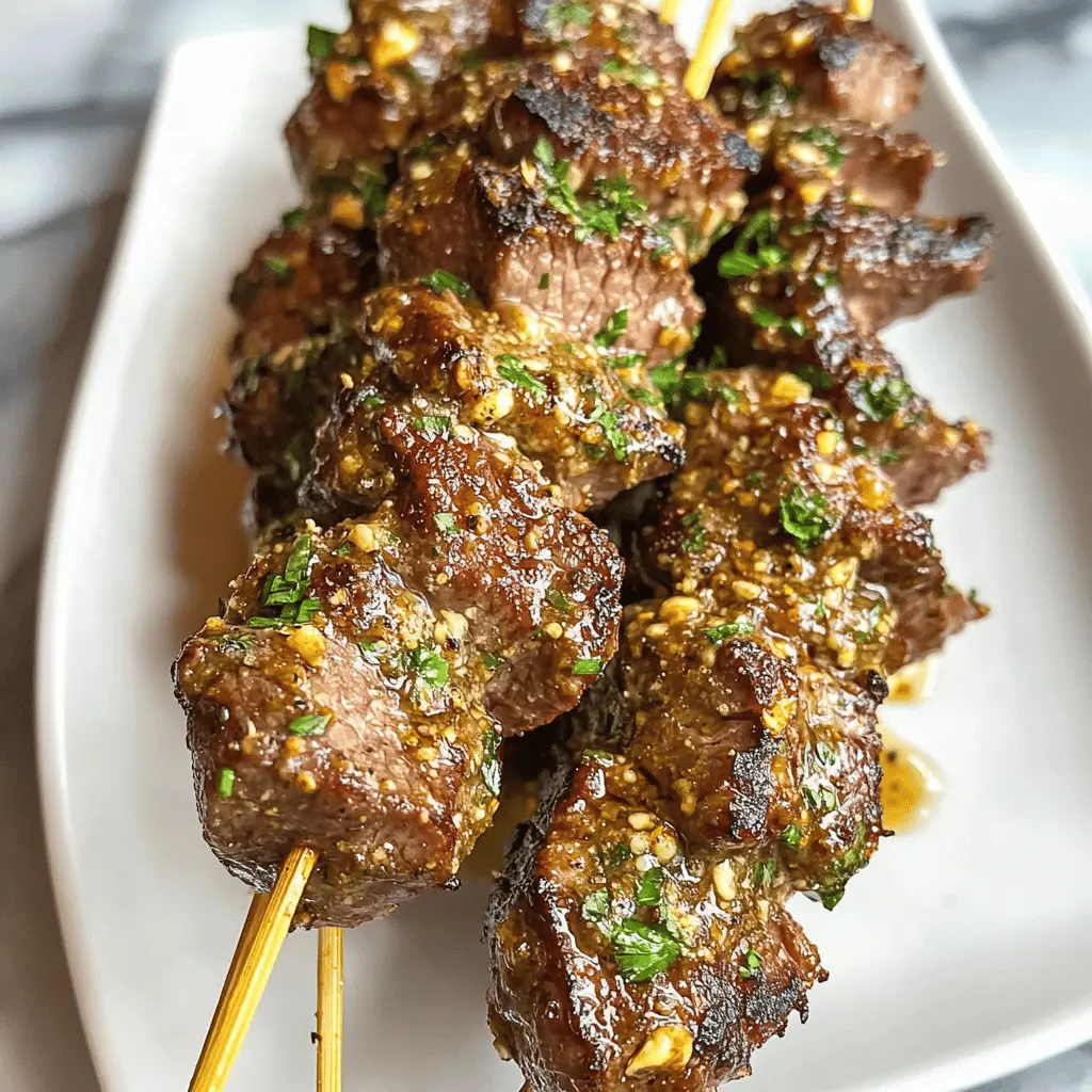 Juicy steak skewers seasoned with a bold Cajun garlic parmesan rub are perfect for your next BBQ or weeknight dinner! These air fryer steak skewers are quick to make, packed with flavor, and sure to impress. Save this recipe for an easy, delicious meal that everyone will love! Perfect for game day or summer gatherings. Try them out!