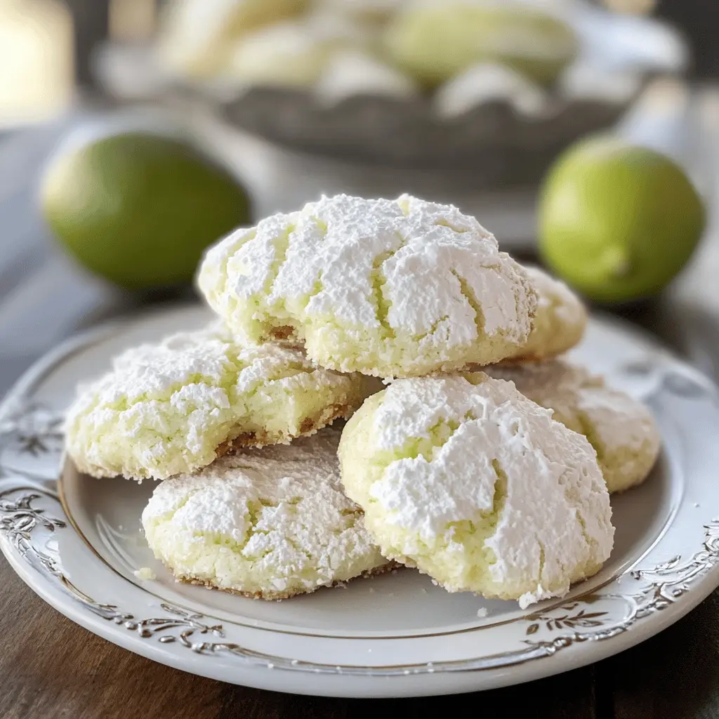 Treat yourself to a tropical twist with these Coconut Key Lime Crinkle Cookies! These delightful cookies combine the zest of key limes with a chewy coconut texture, creating a perfect balance of sweetness and tartness. Ideal for summer gatherings or just a cozy afternoon snack, don’t forget to save this recipe for later!