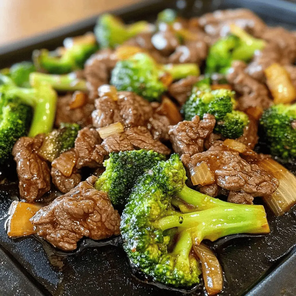 This easy Beef and Broccoli recipe on the Blackstone griddle brings a tasty twist to a classic dish! Made with tender beef slices and fresh broccoli, this quick meal is packed with flavor from soy sauce and garlic. Perfect for busy weeknights or weekend gatherings, save this pin to whip up a delicious dinner that everyone will love!