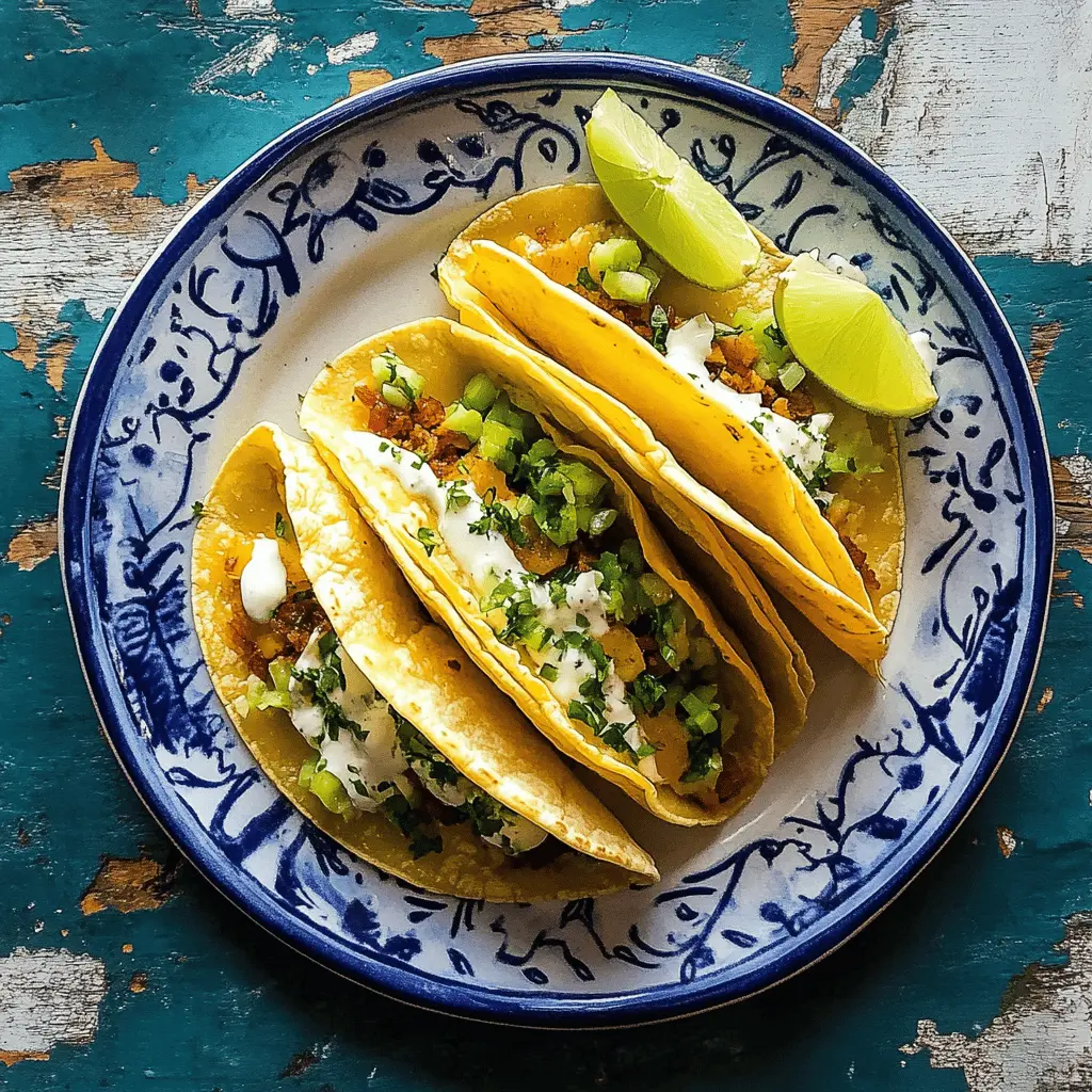 Crunchy Tacos Dorados are a delightful twist on a classic favorite! Made with crispy tortillas filled with seasoned meat and topped with fresh veggies, these tacos are perfect for any gathering or a fun family dinner. Save this recipe to impress your guests or satisfy your taco cravings! Perfect for Taco Tuesdays or casual get-togethers!