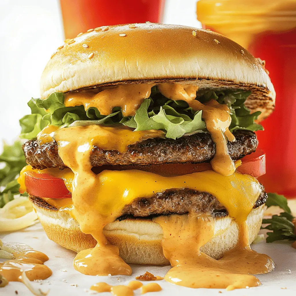 Get ready for the juiciest smash burger experience! This recipe combines simple ingredients like high-quality ground beef and your favorite seasonings to create a perfectly crispy and delicious burger. Ideal for a backyard BBQ or a cozy night in, save this quick and easy recipe for your next mealtime treat! 🍔✨