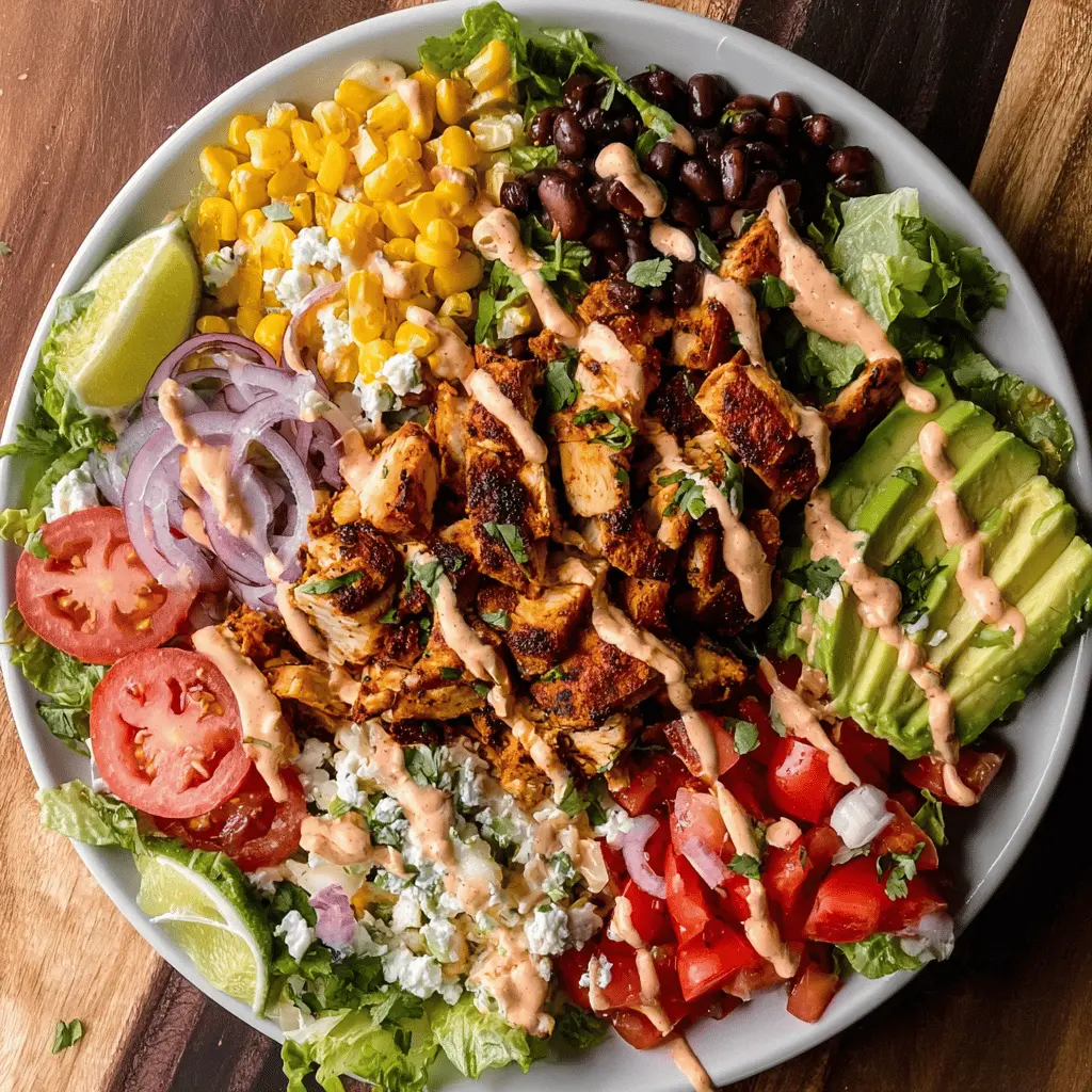 Easy Spicy Southwest Chicken Salad Recipe