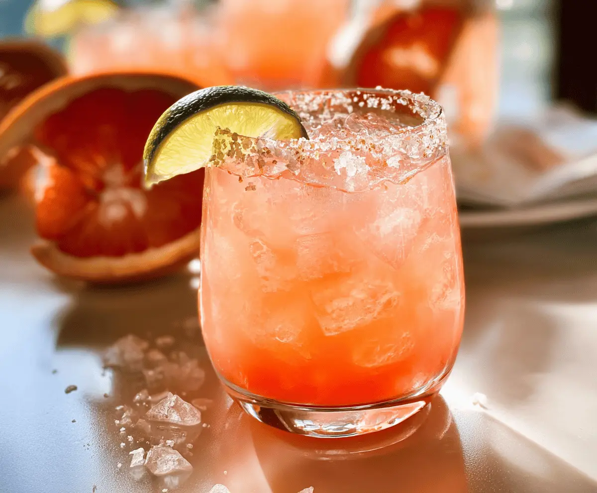 Easy Paloma Cocktail Recipe for Summer