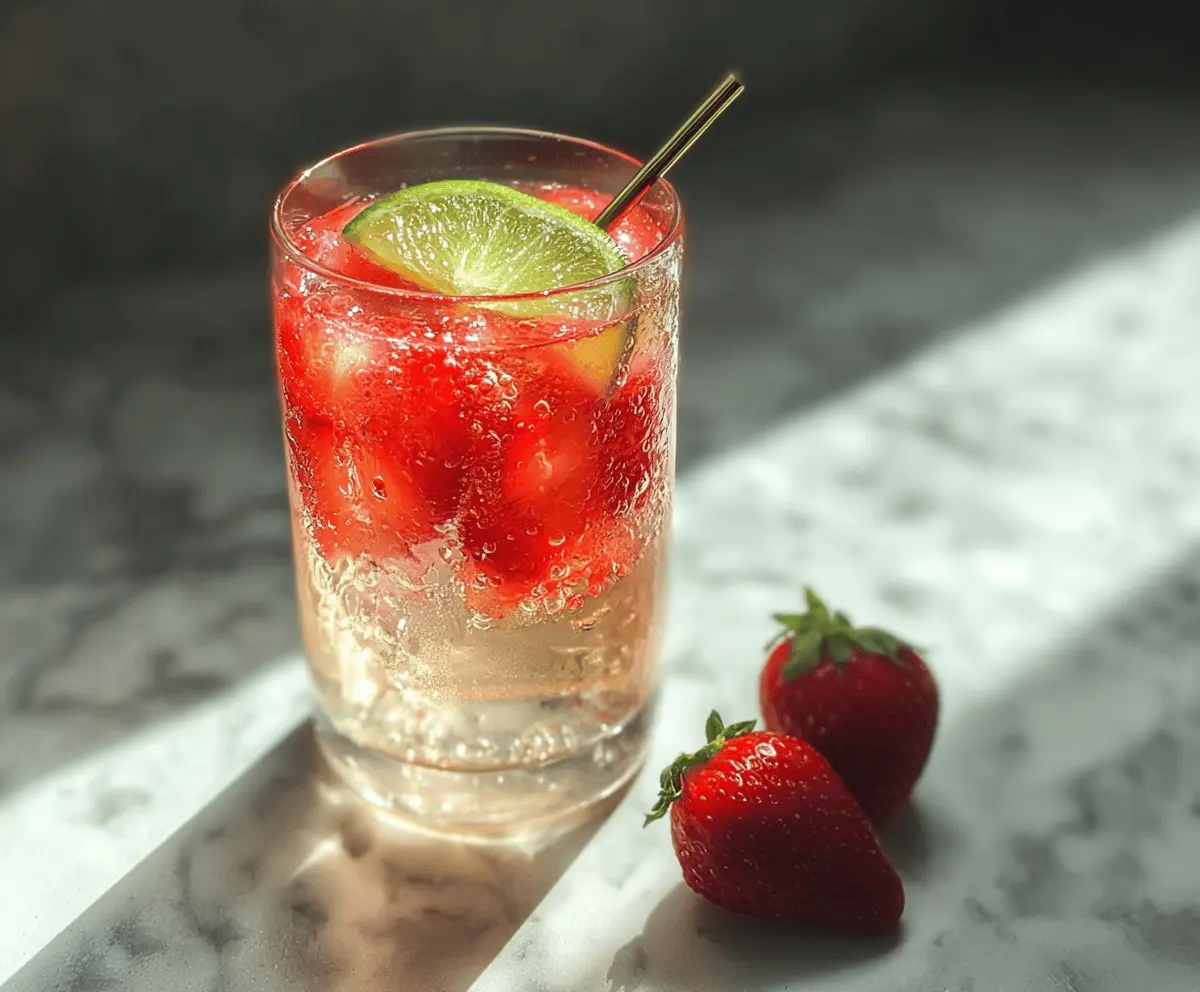 Easy Strawberry Dirty Sprite Recipe