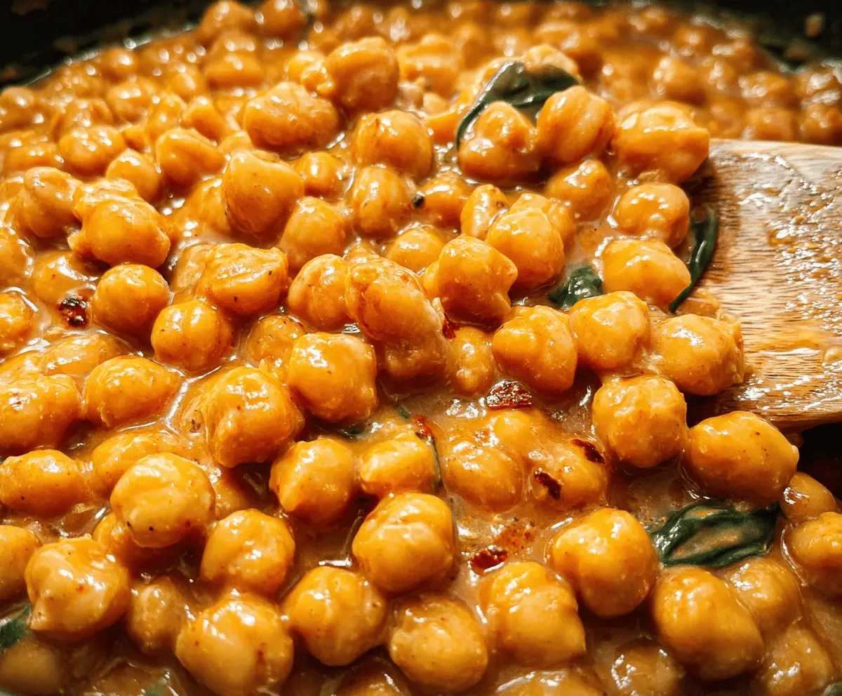 Easy Marry Me Chickpeas Recipe