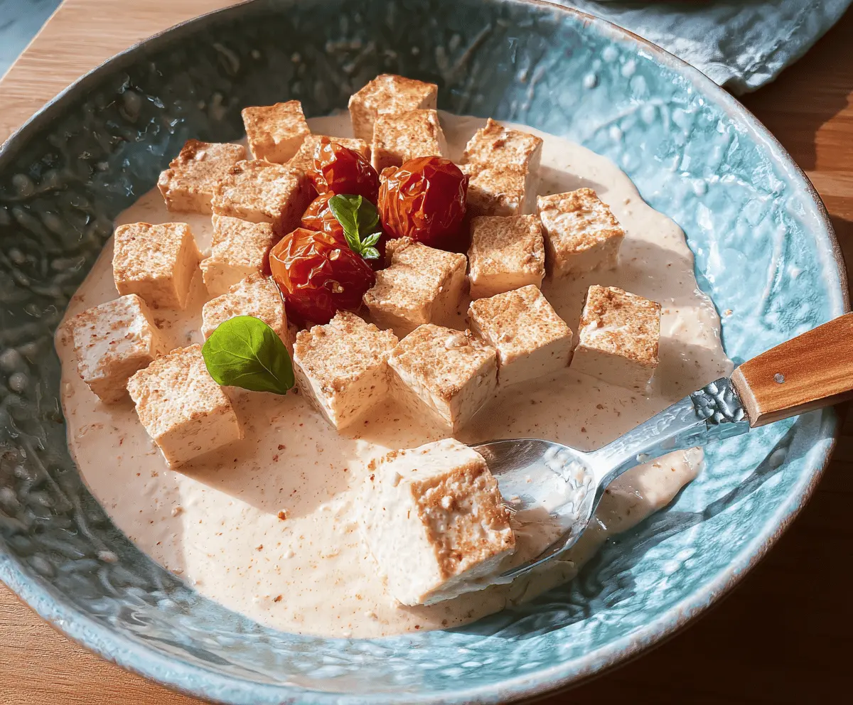 Creamy Marry Me Tofu – Easy Comfort Meal