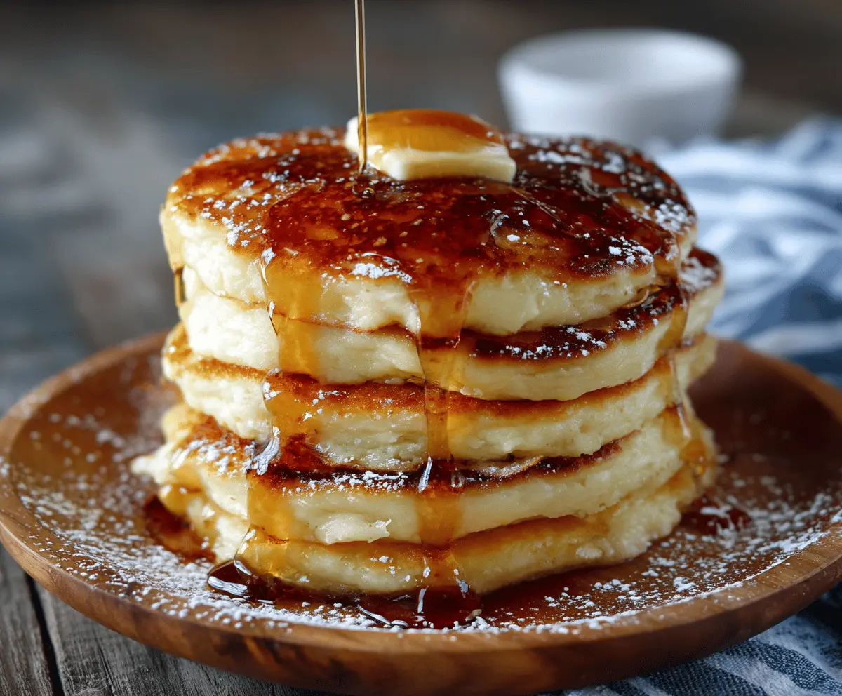Fluffy Buttermilk Pancakes