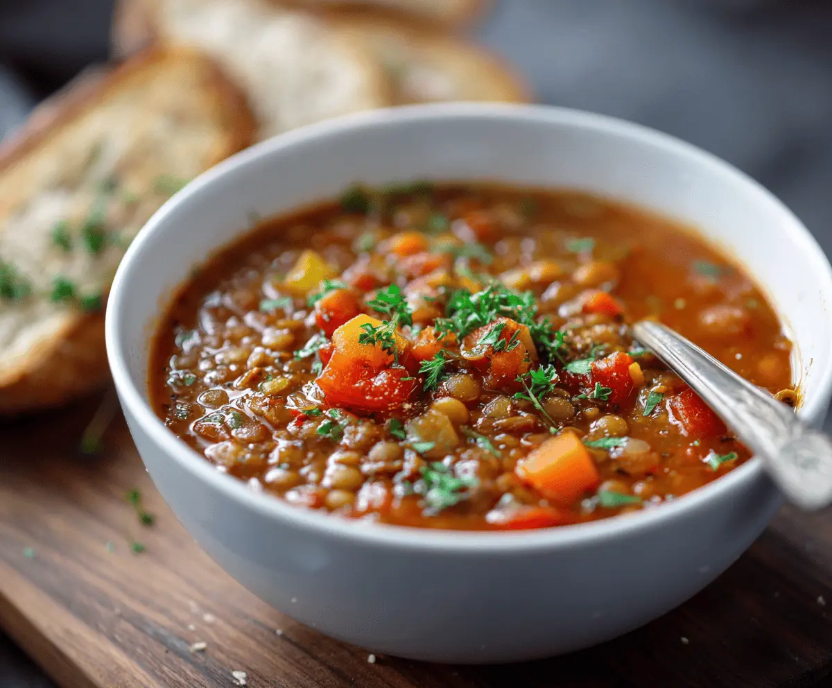 Vegetable Lentil Soup