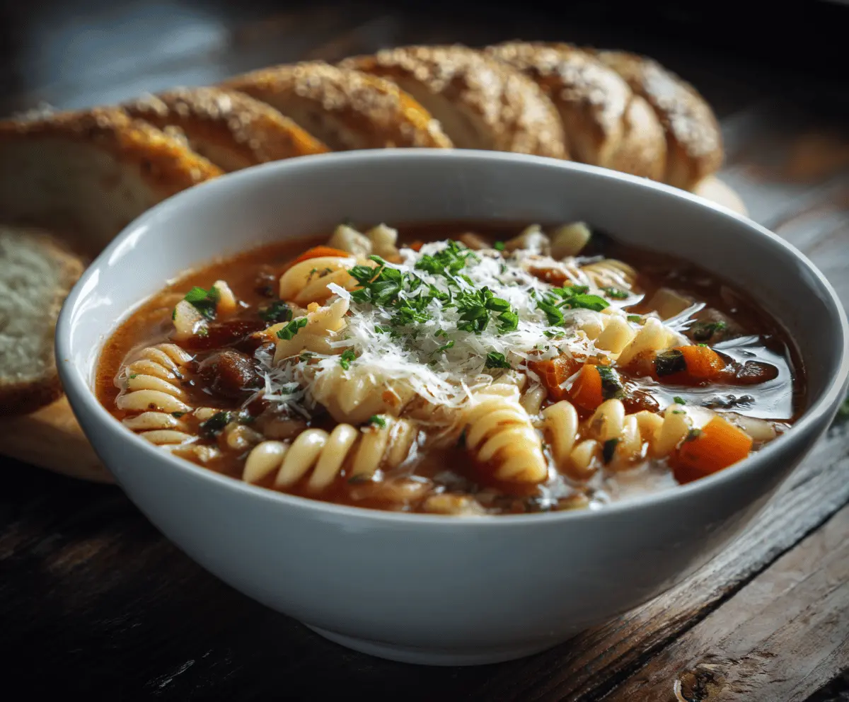 Minestrone with Pasta