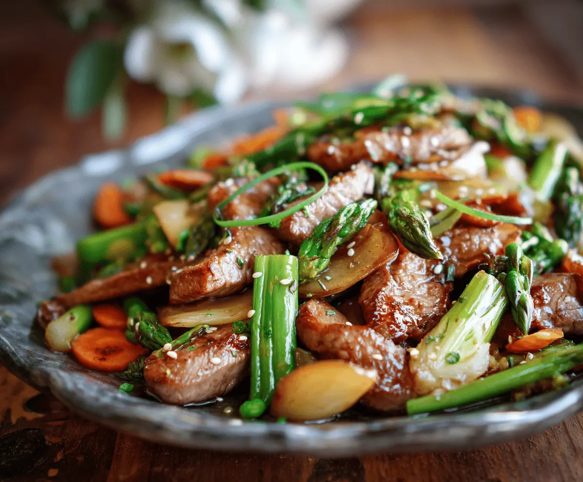 Pork Tenderloin Stir-Fry