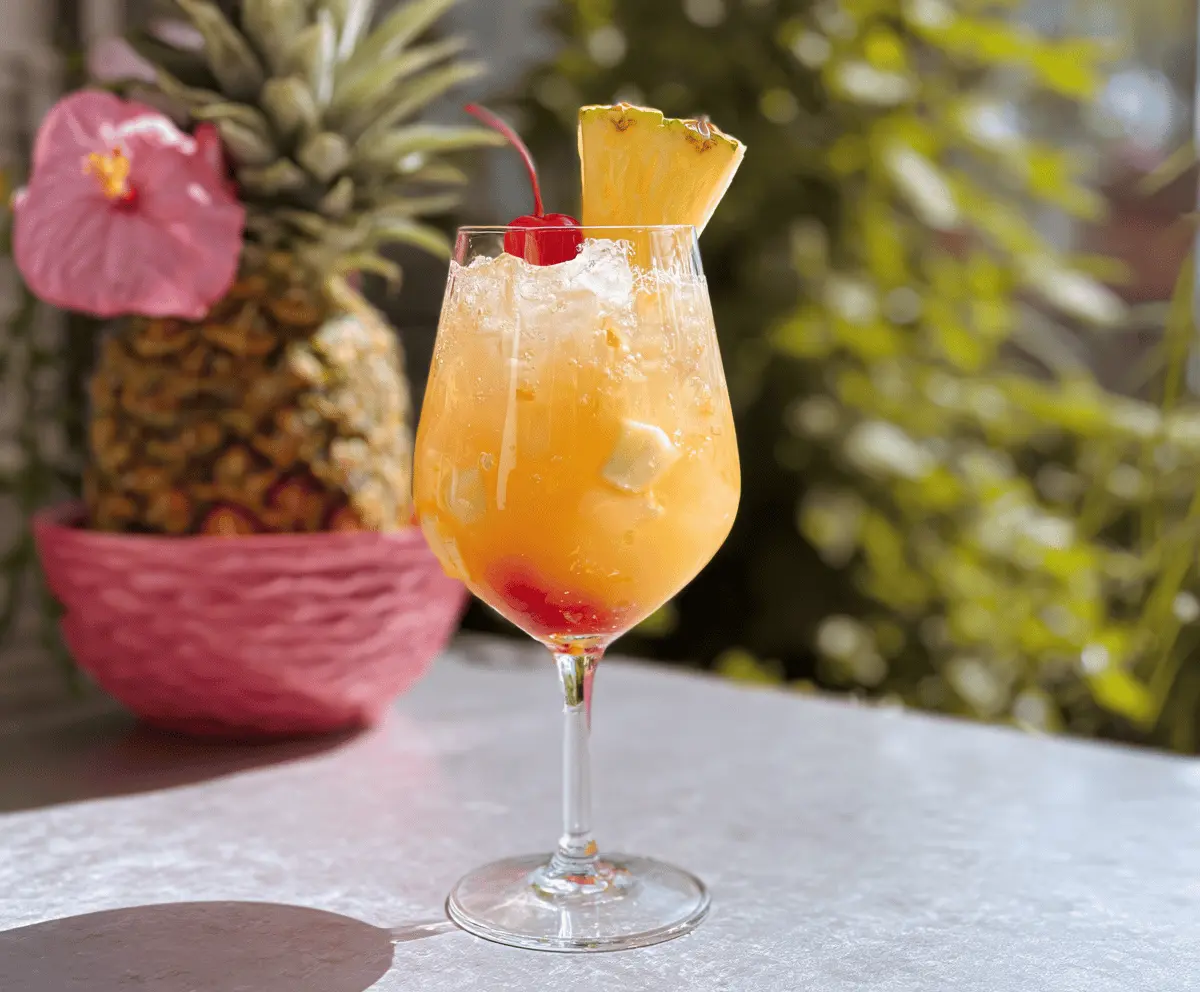 Easy Pina Colada Sangria Recipe