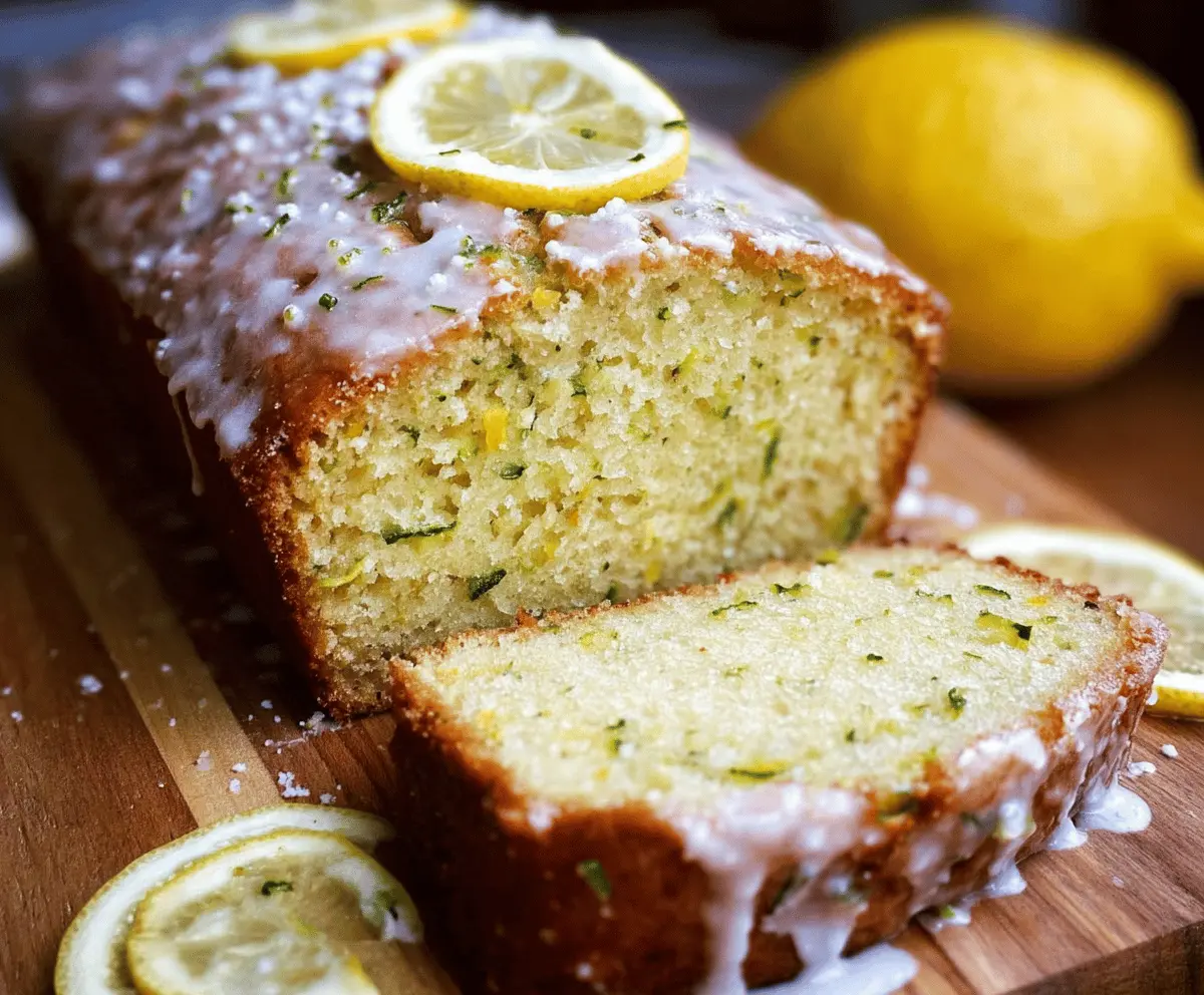 Easy Lemon Zucchini Bread Recipe from Pioneer Woman