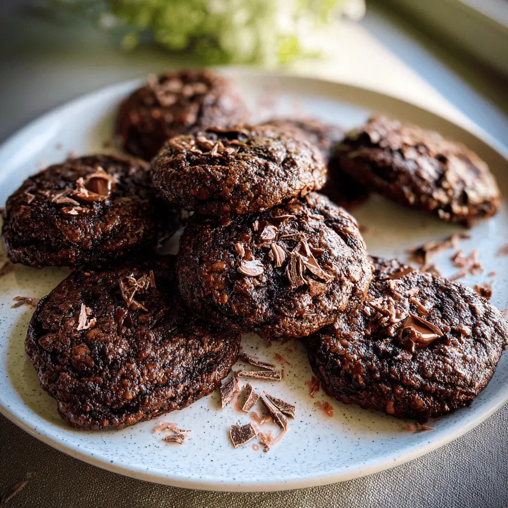 Moist Chocolate Zucchini Cookies Recipe