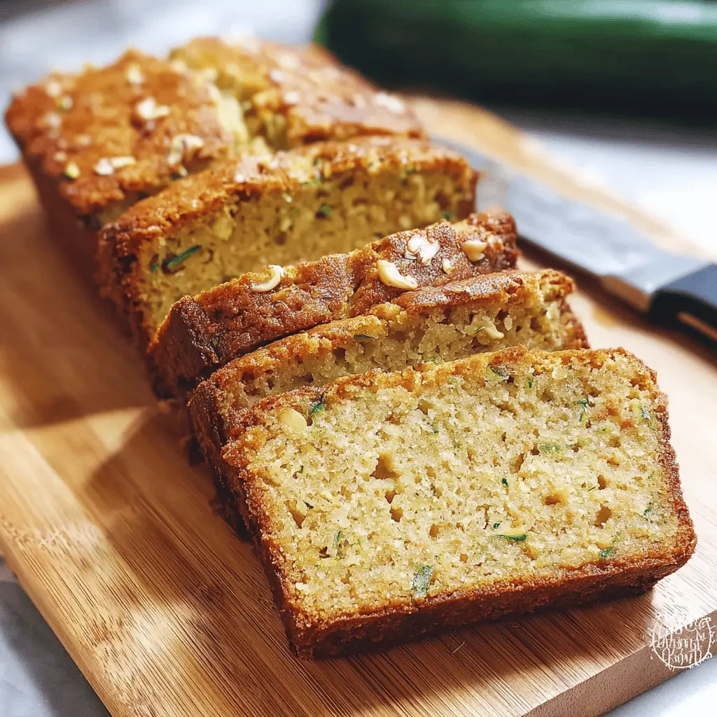 Healthy Almond Flour Zucchini Bread Recipe