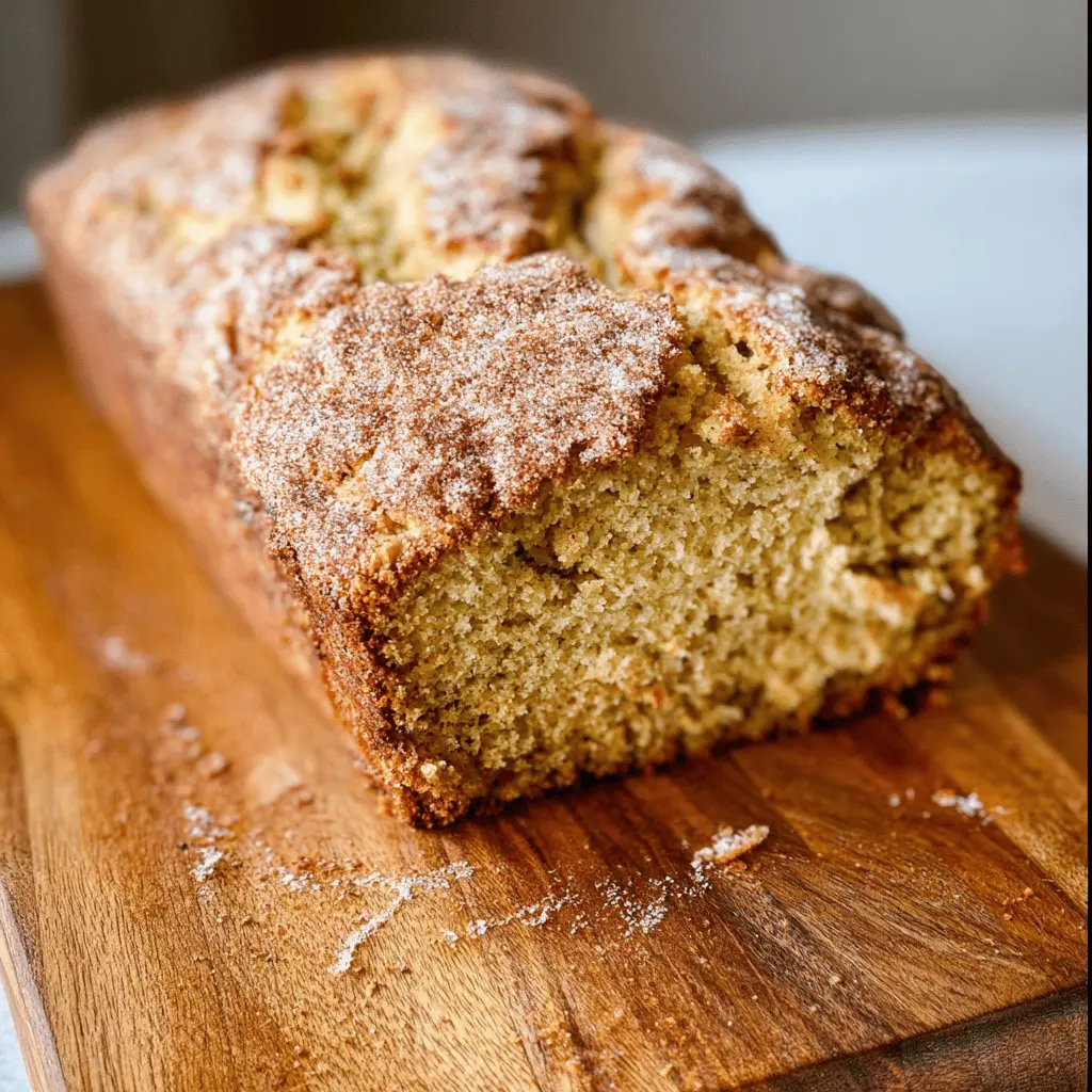 Easy Snickerdoodle Zucchini Bread Recipe