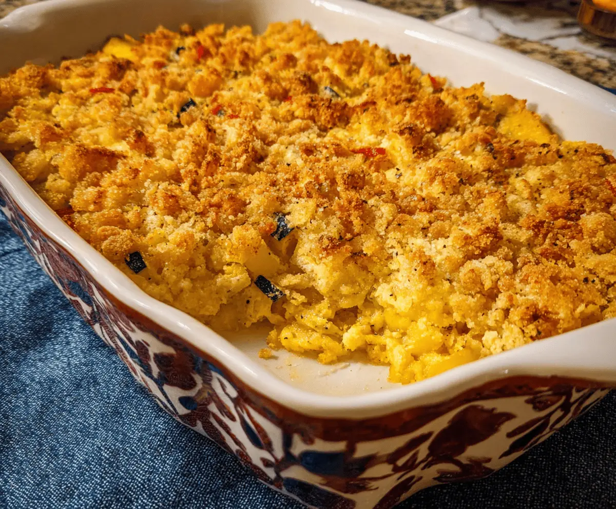 Classic Southern Squash Casserole Recipe