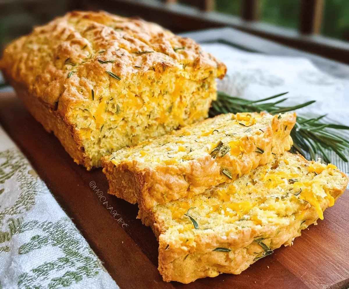 Herb and Cheddar Squash Bread Recipe
