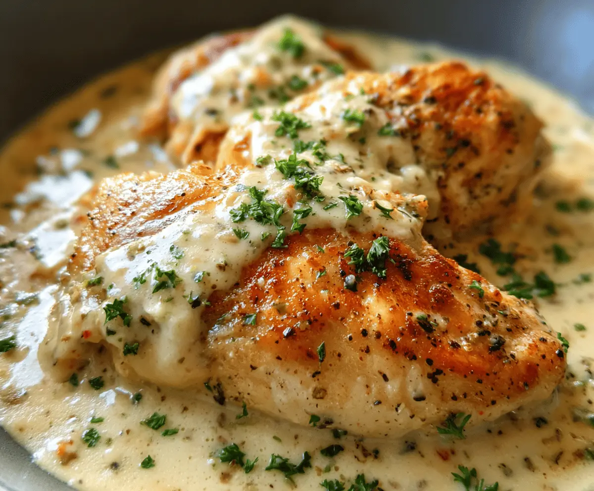 Easy Creamy Ranch Chicken Recipe