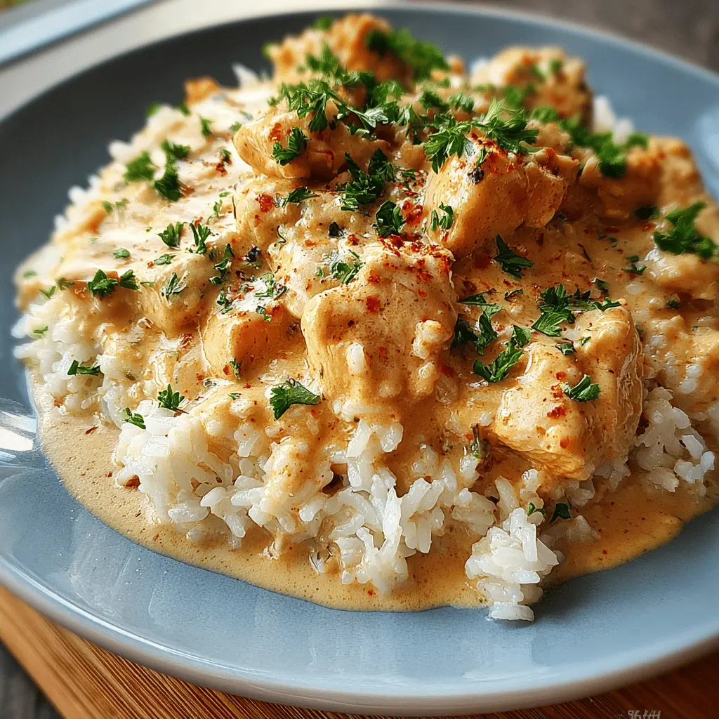 Creamy Chicken and Rice Recipe for Easy Dinners