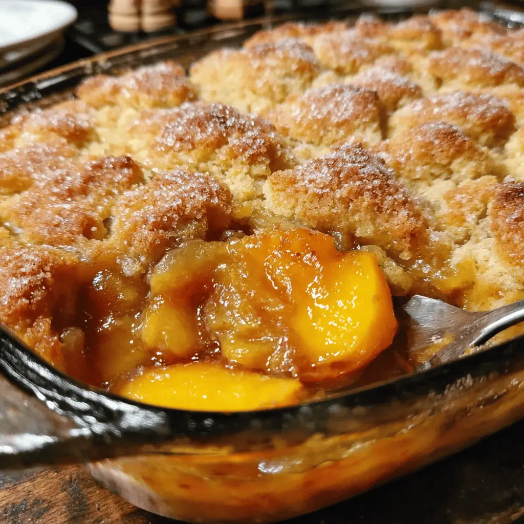 Classic Southern Peach Cobbler Recipe
