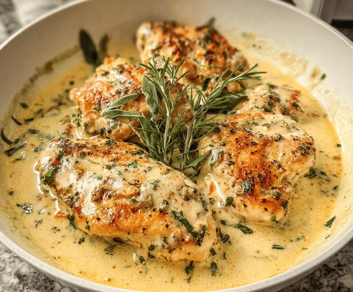 Creamy Herb Chicken Recipe for Easy Dinners