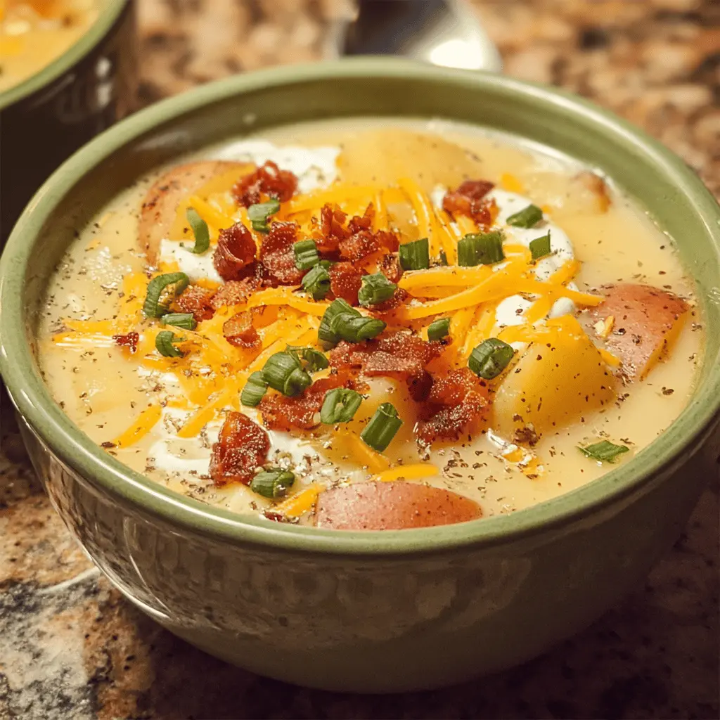 Easy Crockpot Potato Soup Recipe for Cozy Meals