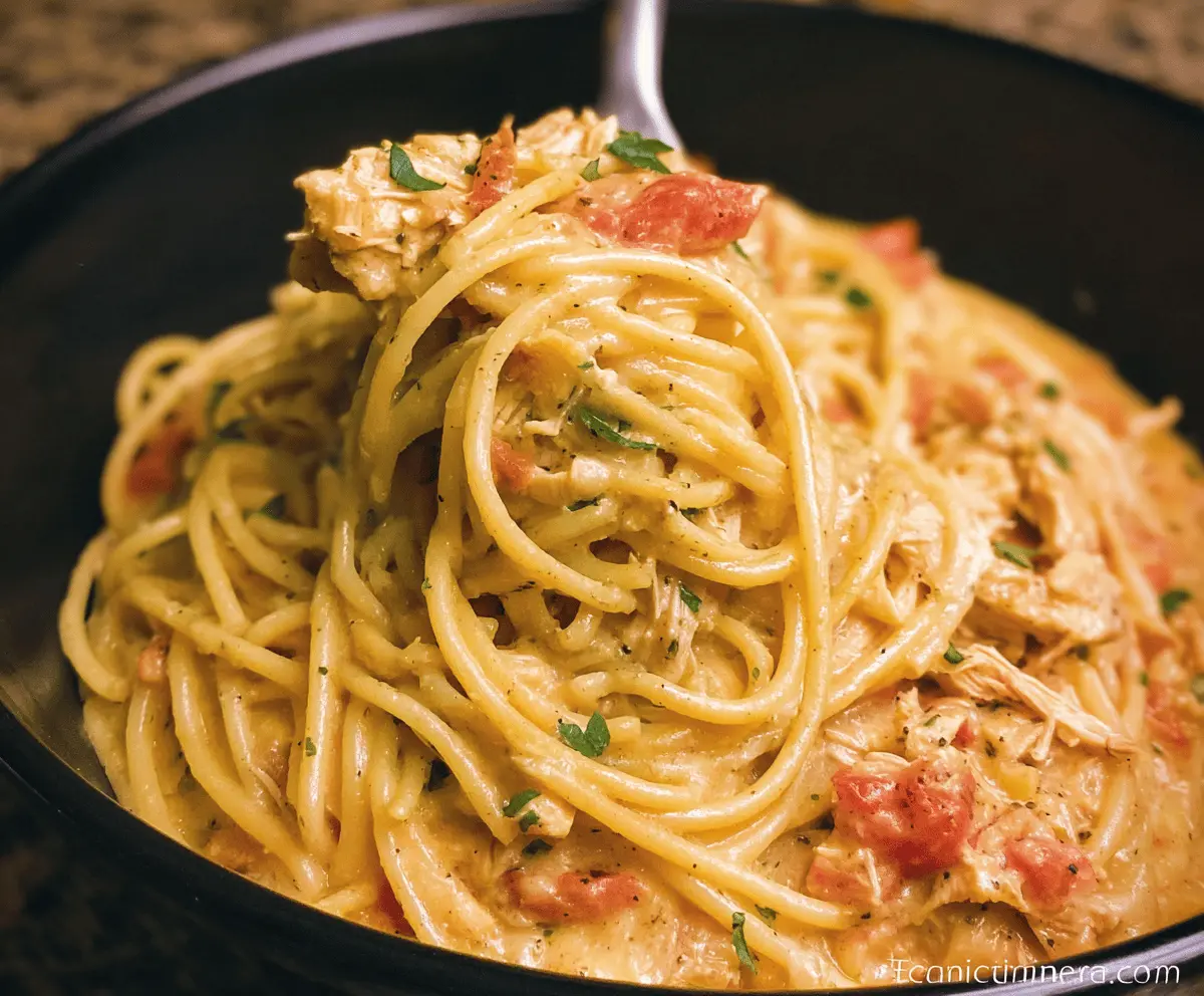 Easy Crockpot Chicken Spaghetti Recipe for Busy Weeknights
