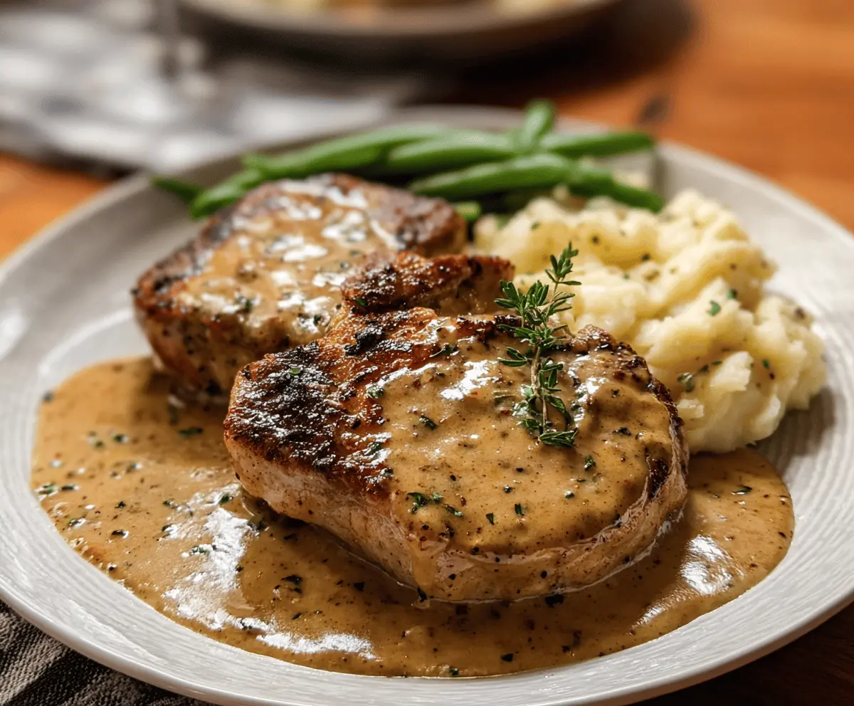 Creamy Ranch Slow Cooker Pork Chops Recipe