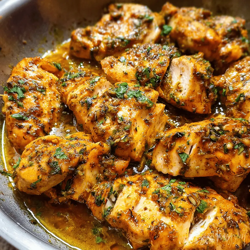 Easy Garlic Butter Chicken Recipe