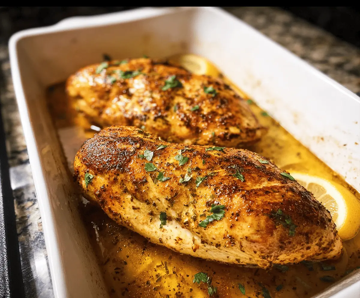 Easy Oven Baked Chicken Breast Recipe