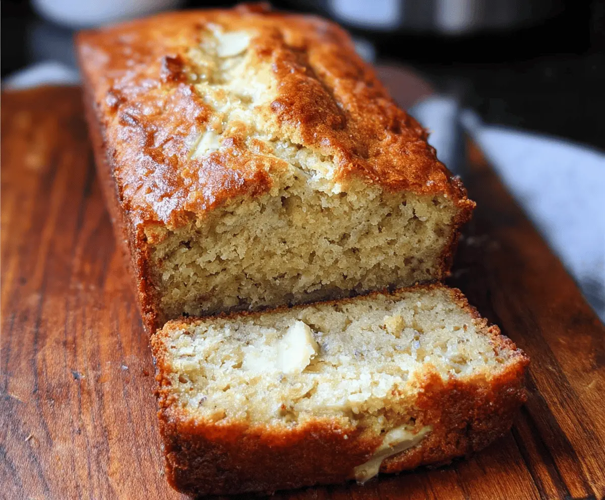 Moist Buttermilk Banana Bread Recipe