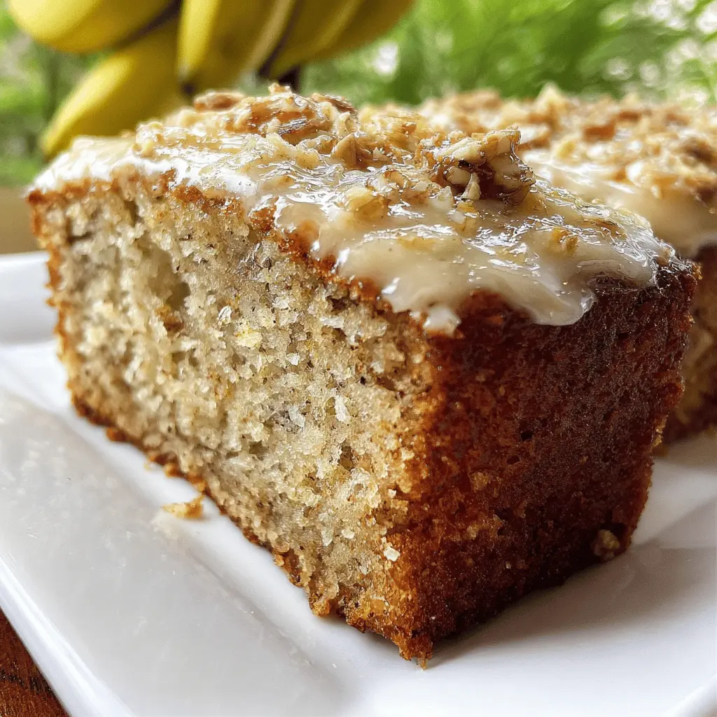 Moist and Easy Banana Bread Cake Recipe