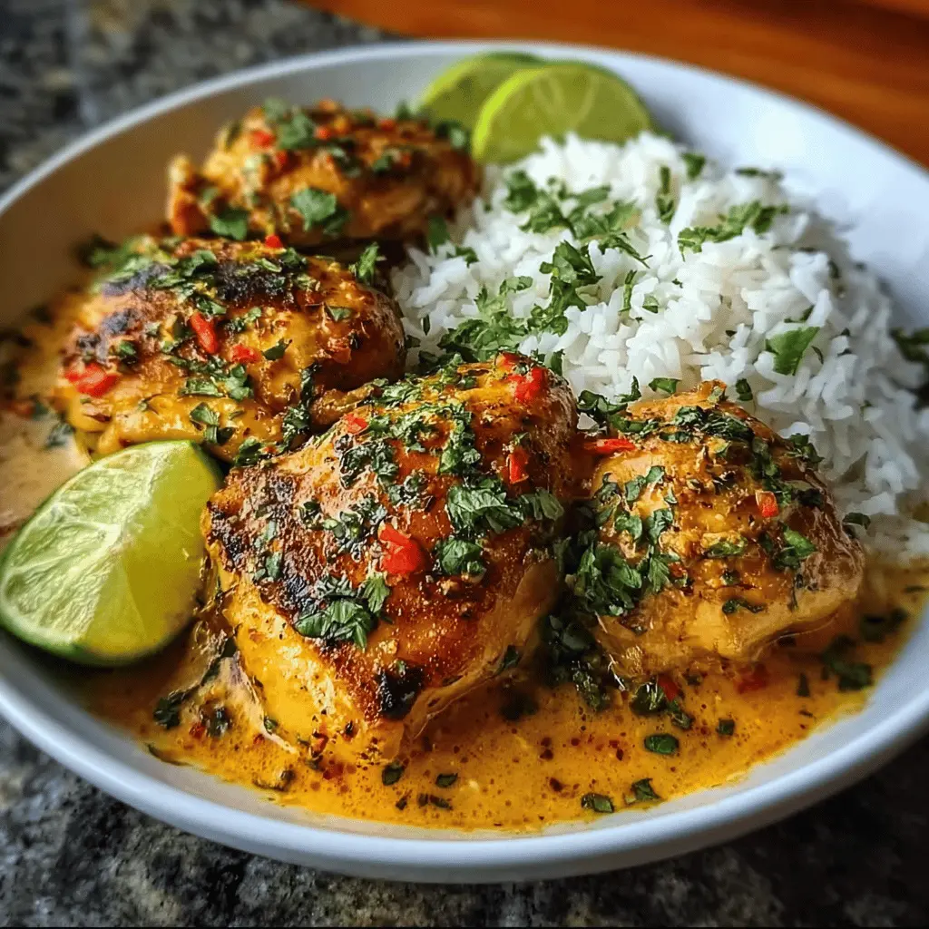 Spicy Brazilian Coconut Chicken Recipe