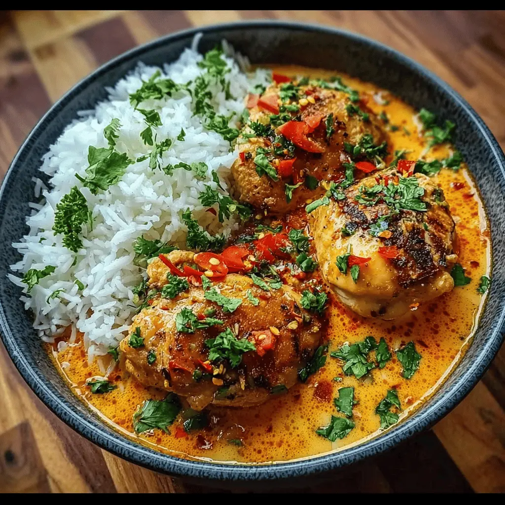 Spicy Brazilian Coconut Chicken Recipe