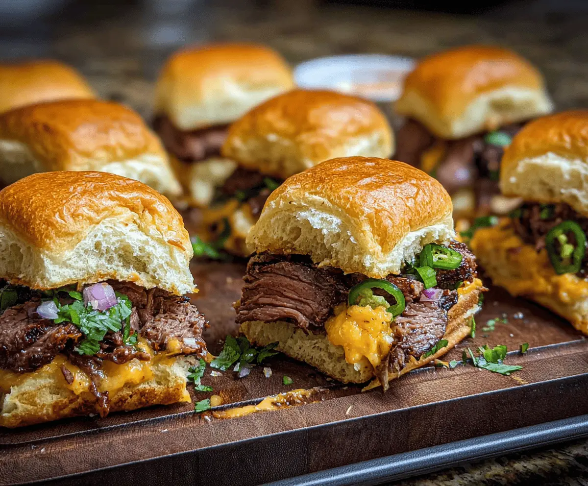 Easy Cowboy Butter Steak Sliders Recipe