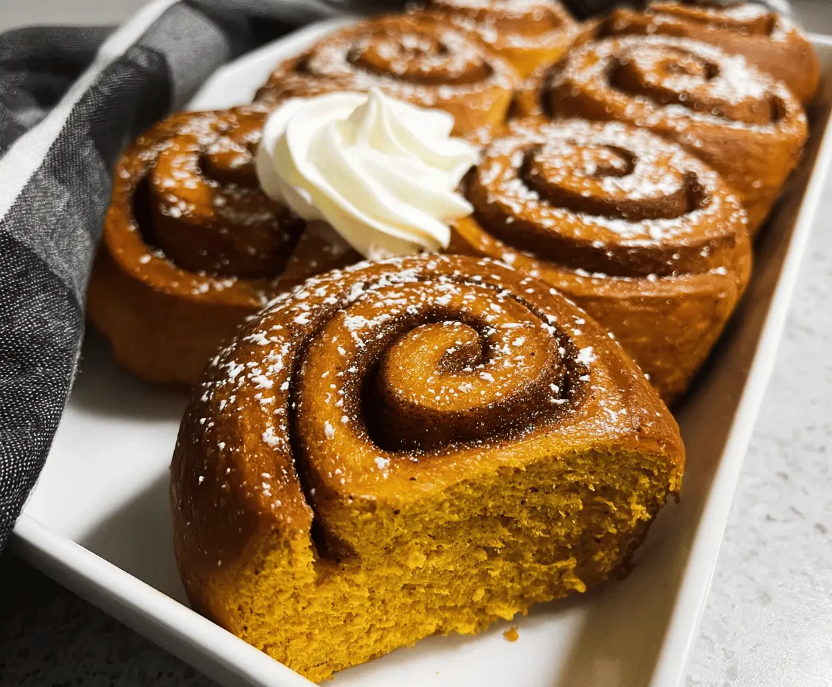 Soft and Creamy Pumpkin Roll Recipe