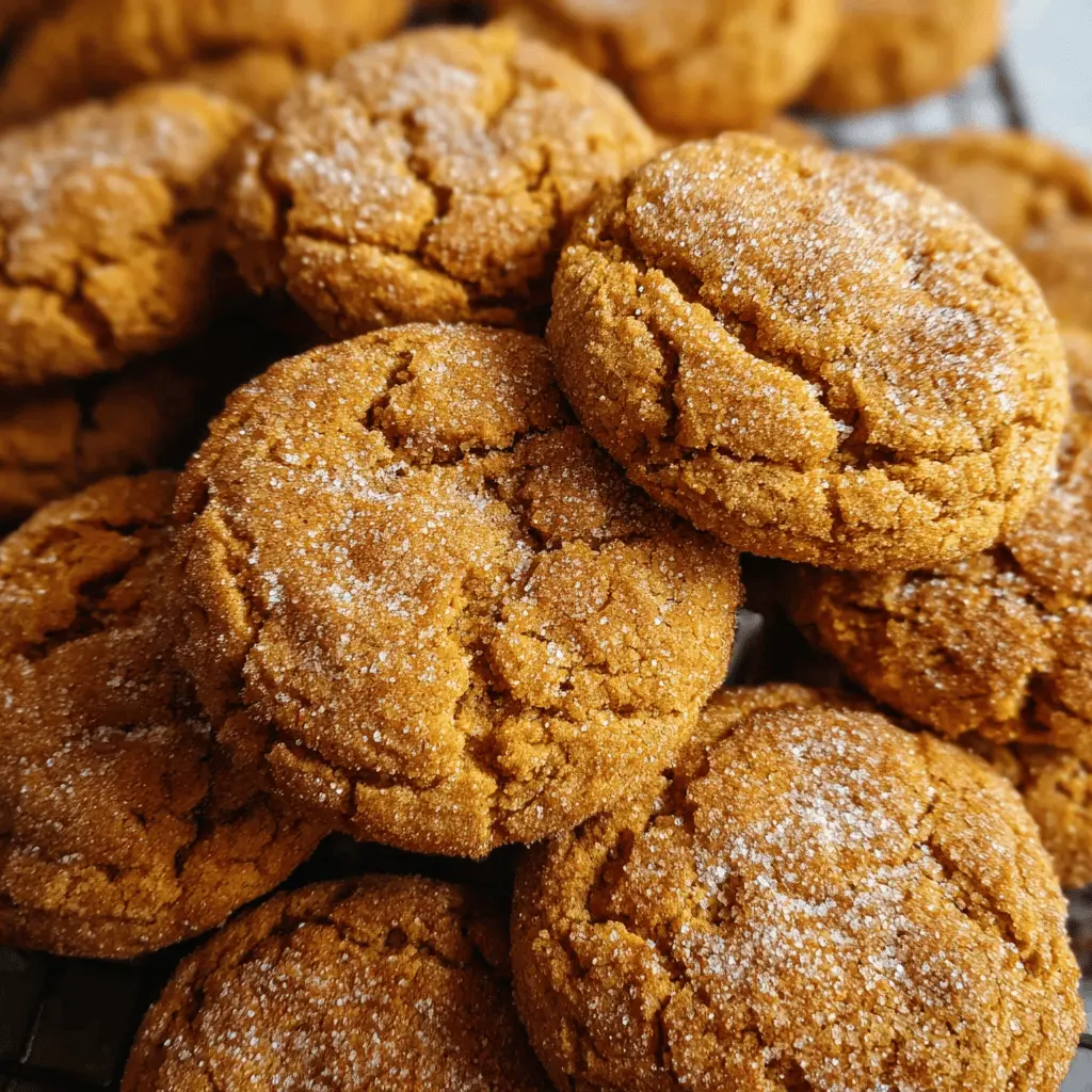 Soft and Chewy Pumpkin Cookies Recipe