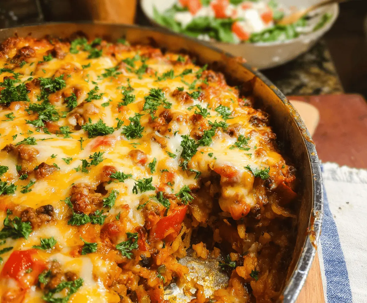 Easy Stuffed Pepper Casserole Recipe