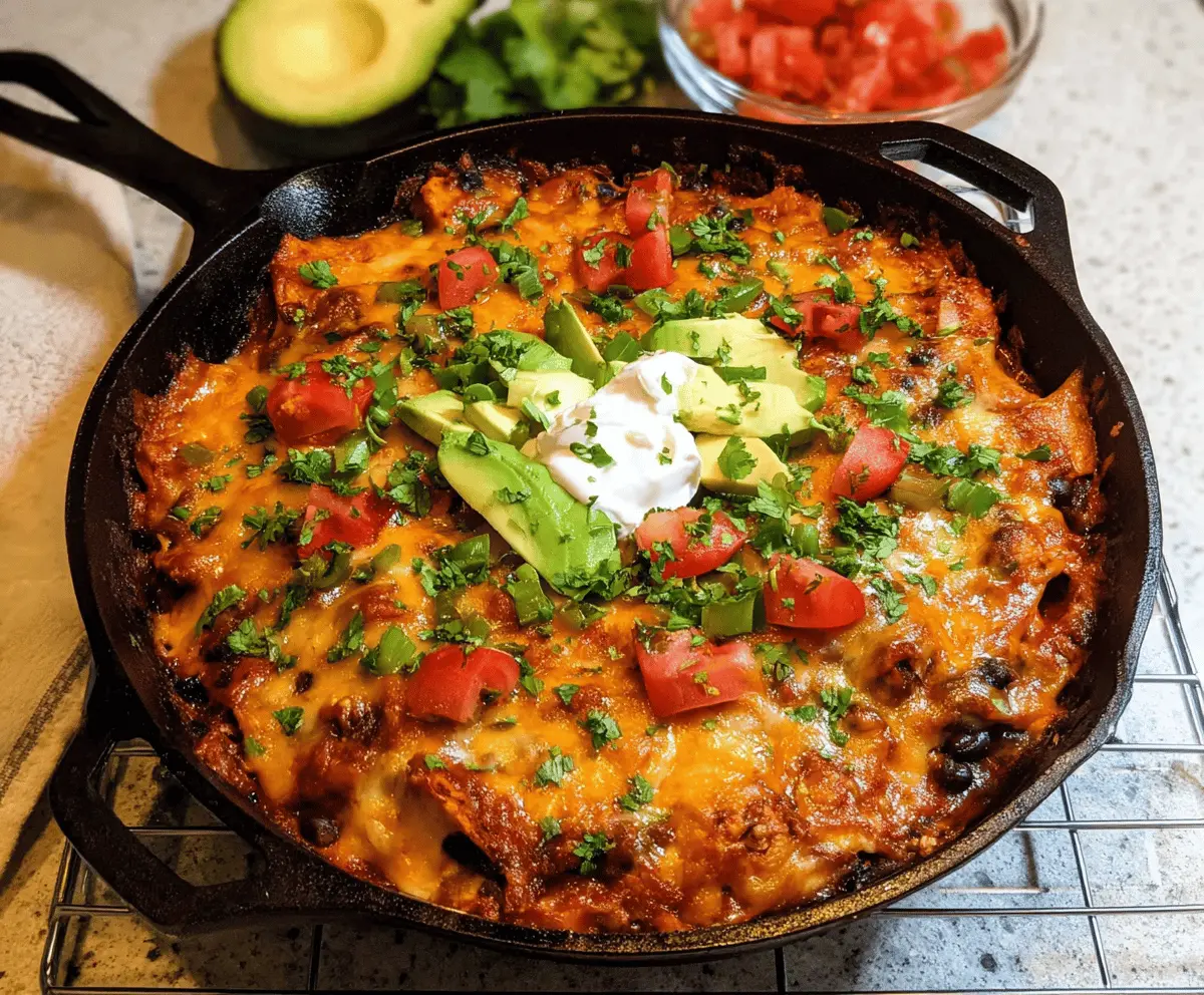 Healthy Enchilada Skillet Recipe for Easy Dinners