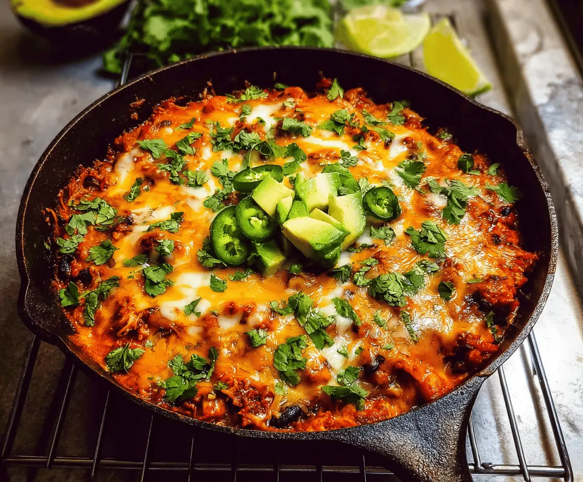 Healthy Enchilada Skillet Recipe for Easy Dinners