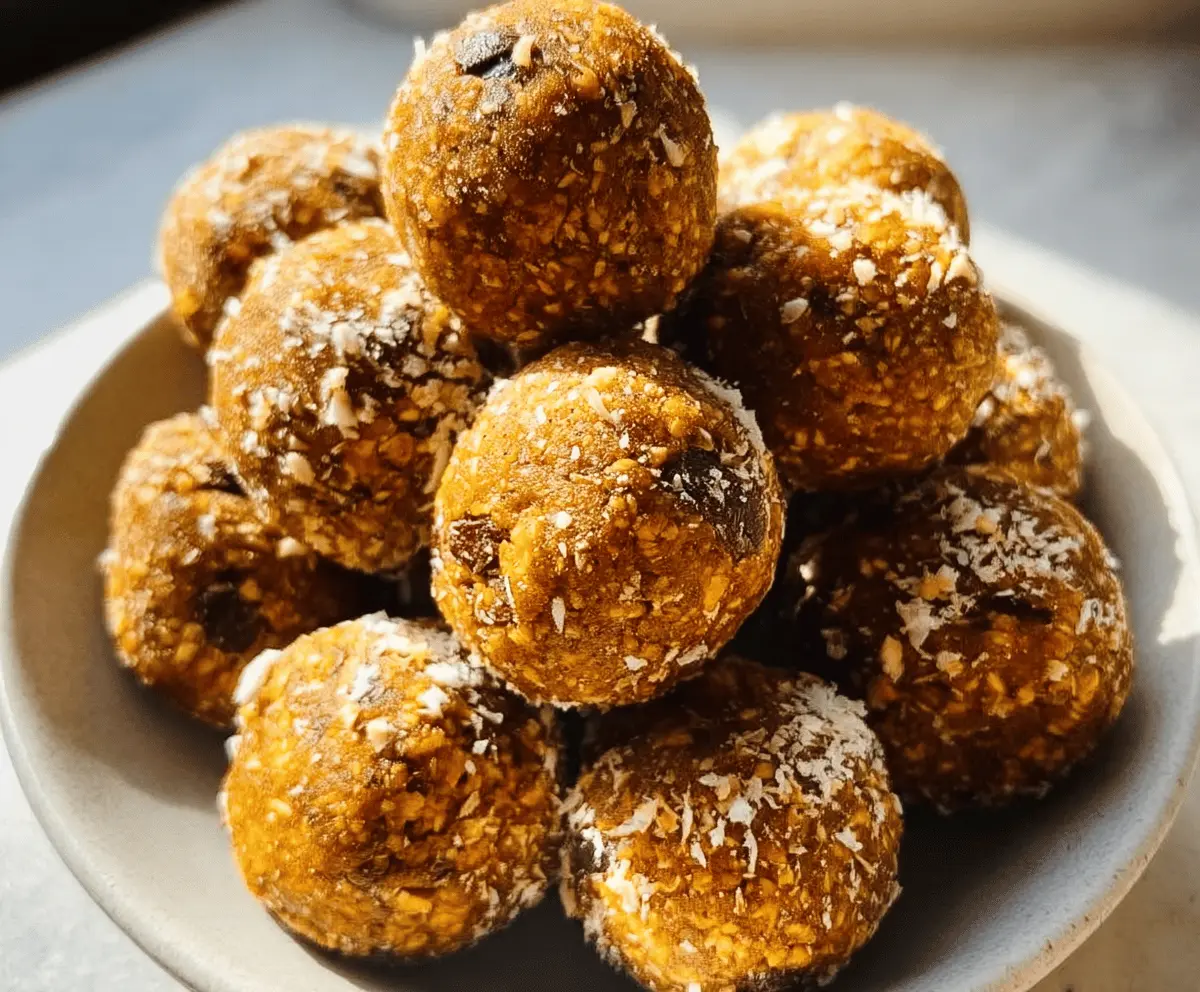 Easy Pumpkin Protein Balls for Healthy Snacking