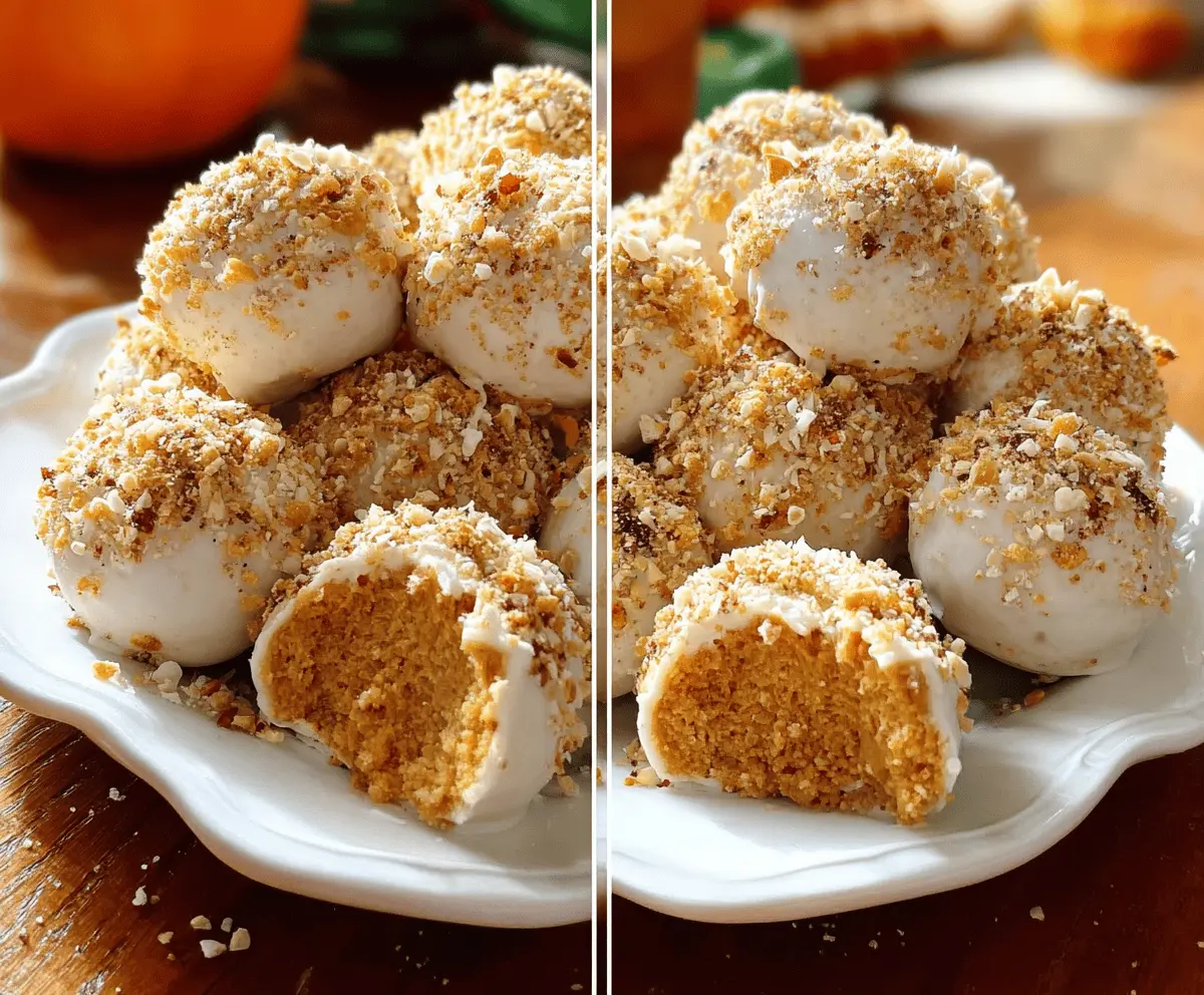 Easy No Bake Pumpkin Cheesecake Bites Recipe