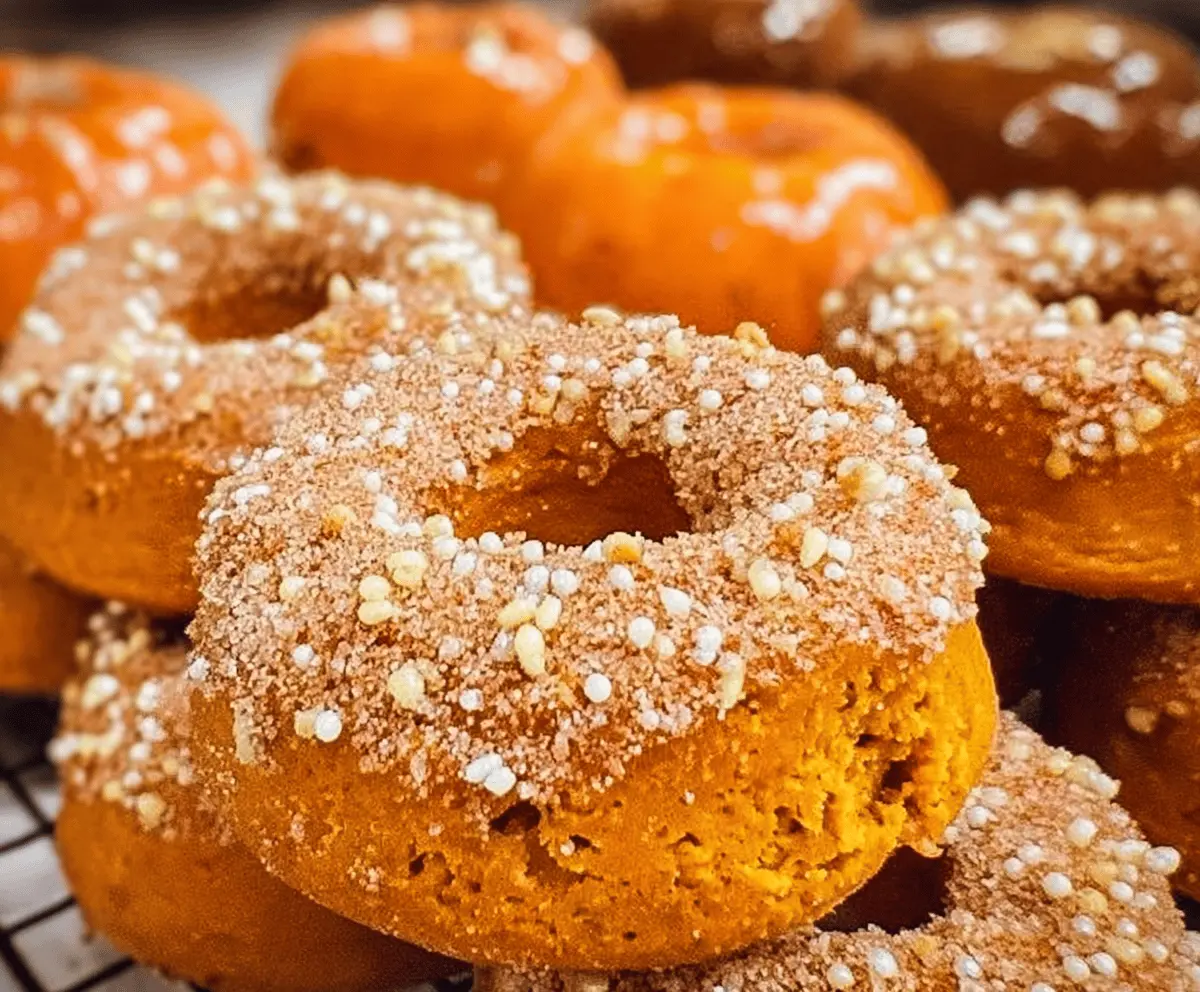 Easy Baked Pumpkin Donuts Recipe