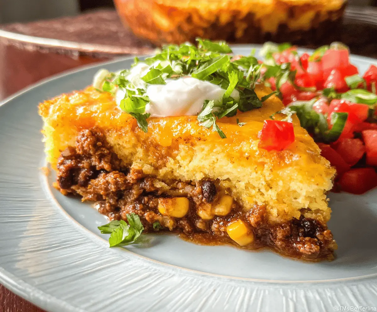 Easy Texas Tamale Pie Casserole Recipe