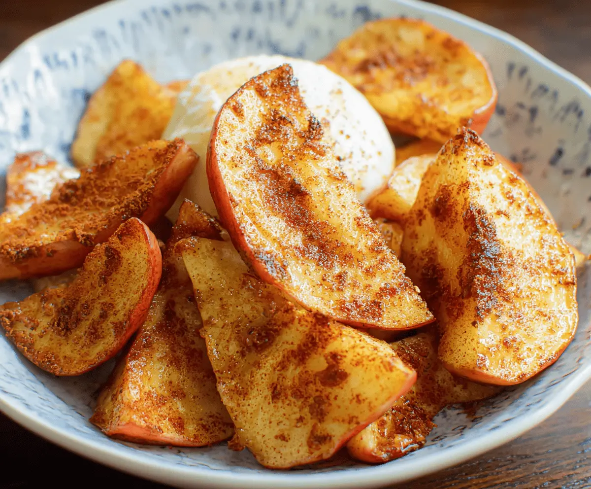 Air Fryer Apples