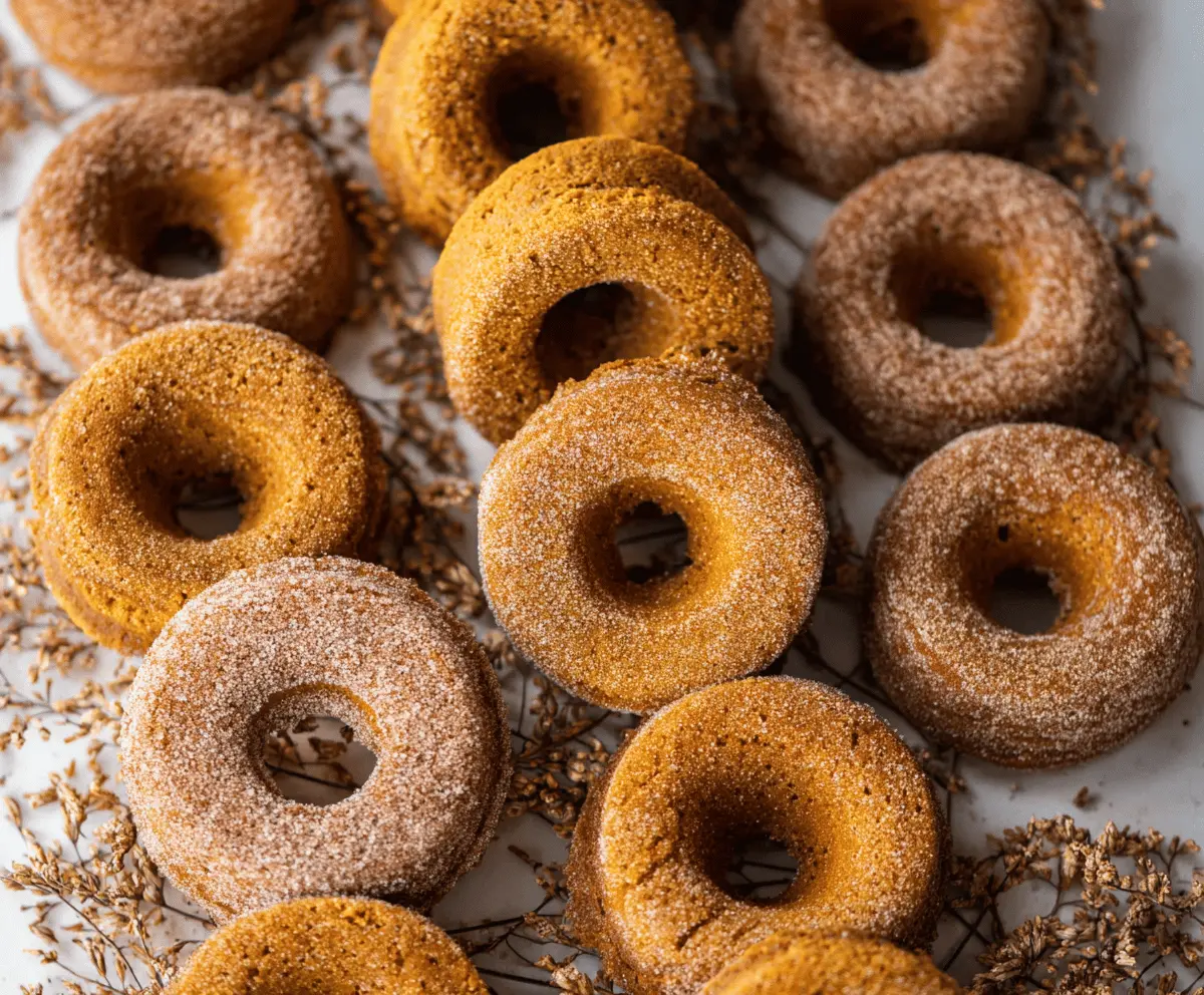 Baked Pumpkin Spice Donuts