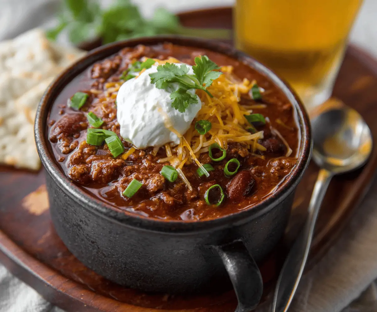 Beer Chili