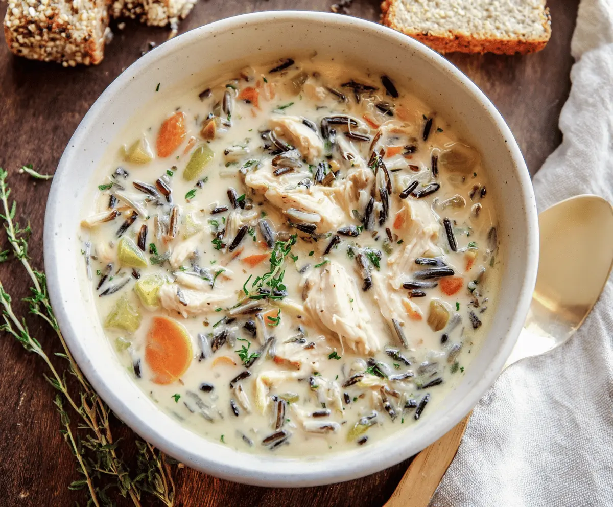 Chicken Wild Rice Soup